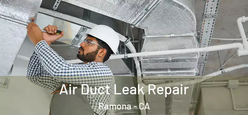  Air Duct Leak Repair Ramona - CA